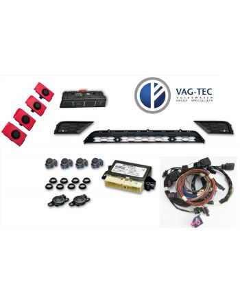 Genuine Volkswagen OEM Retrofit Kit - OPS Parking Sensors - Front AND Rear - VW Tiguan