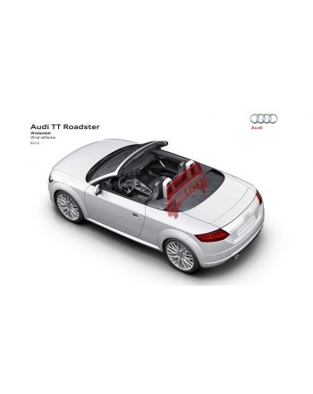 Genuine Audi OEM Retrofit Kit - Wind deflector - TT 8S