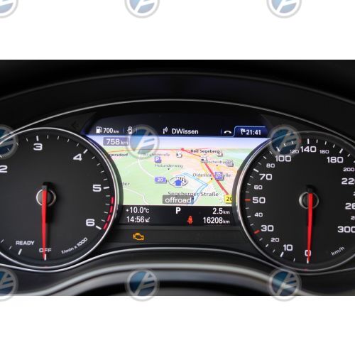 Genuine Audi OEM Retrofit Kit - MMI Navigation plus with MMI touch - A6/A7 4G-without DAB/Sirius but with Sim Access-MIB 2