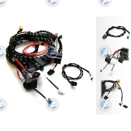 Genuine Audi OEM Retrofit Kit - Upgrade Radio system to MMI-High 3G - Harness - Audi