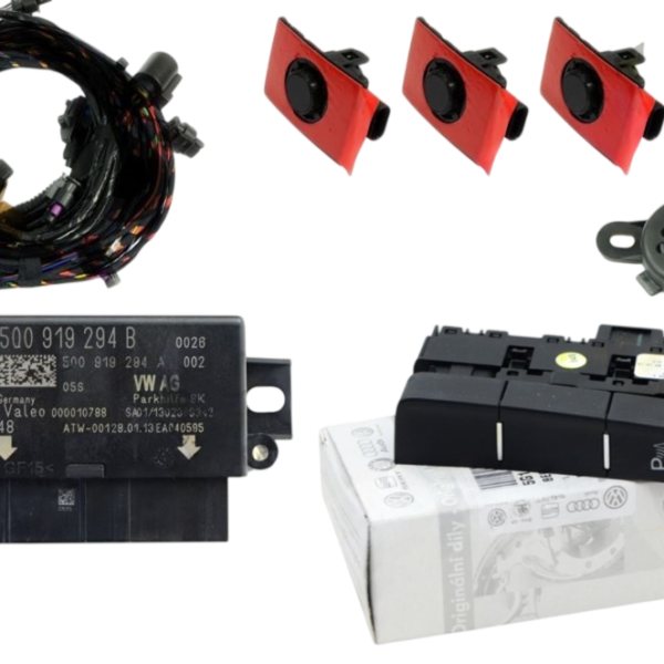 Genuine Volkswagen OEM Retrofit Kit - OPS Parking Sensors – Front Only – Golf 7 5Q