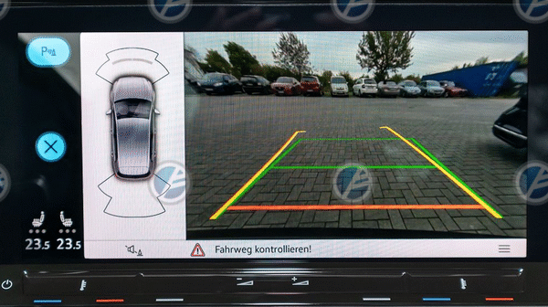 Genuine Volkswagen OEM Retrofit Kit - VW Golf MK8 - Reversing Camera Retrofit Kit