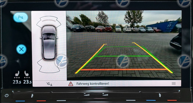 Genuine Volkswagen OEM Retrofit Kit - VW Golf MK8 - Reversing Camera Retrofit Kit