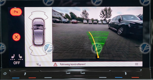 Genuine Volkswagen OEM Retrofit Kit - VW Golf MK8 - Reversing Camera Retrofit Kit