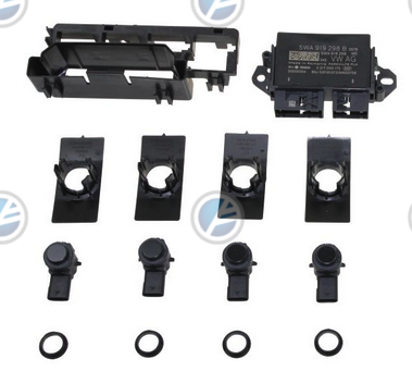 Genuine VW OEM Retrofit Kit - Optical Parking Sensors - Rear Only - Golf 8 (CD)