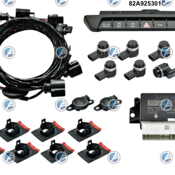 Genuine Audi OEM Retrofit Kit – OPS Parking Sensors – Front & Rear – A1 GB