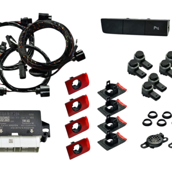 Genuine Seat OEM Retrofit Kit - OPS Parking Sensors – Front + Rear -  Leon 5F