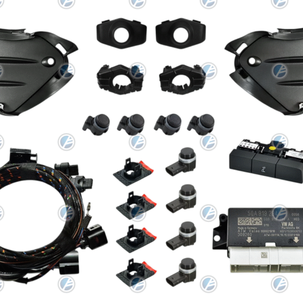Genuine Seat OEM Retrofit Kit – OPS Parking Sensors – Front + Rear - SEAT ARONA Facelift - FR version