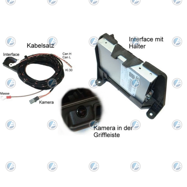 Genuine Audi OEM Retrofit Kit - Rear View Camera (High) - A5 8T