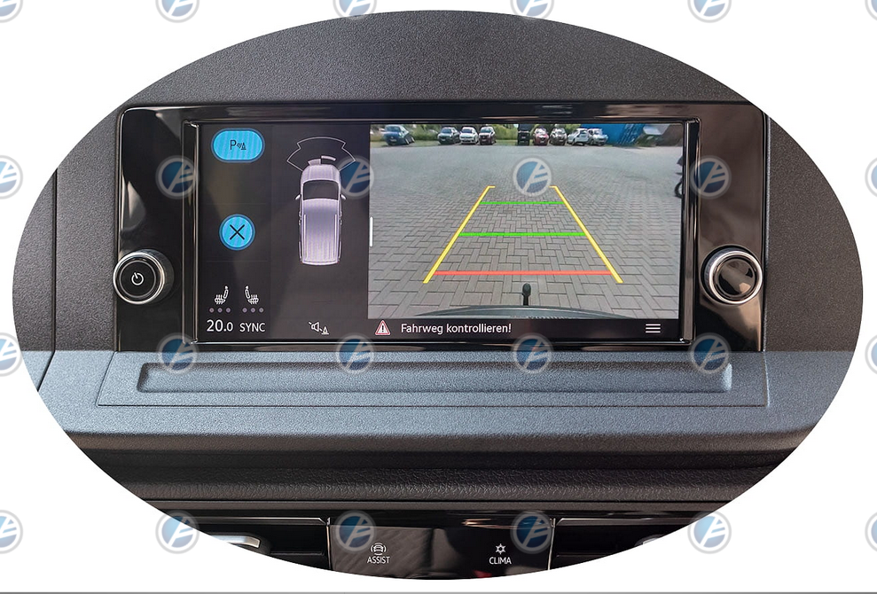 Genuine Ford OEM Retrofit Kit - HighLine Rear View Camera Kit for Tailgate for Ford TOURNEO