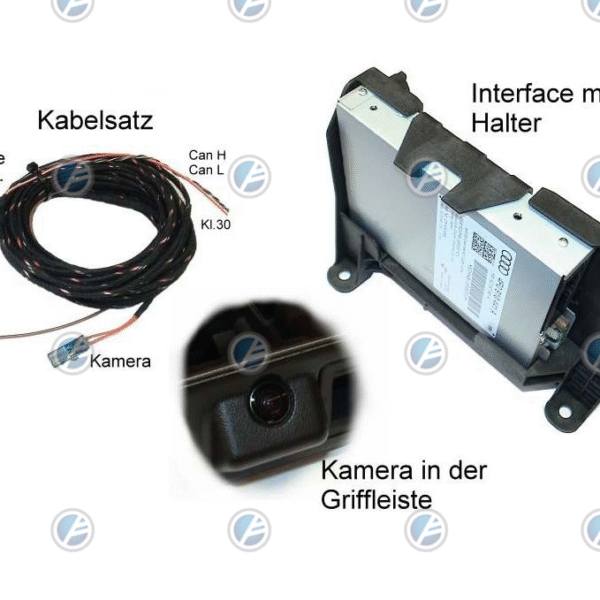 Genuine Audi OEM Retrofit Kit - Rear View Camera (High) – A4 B8