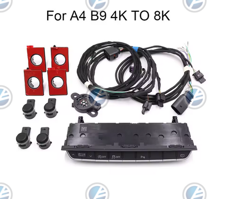 Genuine Volkswagen OEM Retrofit Kit - 1EA919294B - PDC Module - Front and Rear