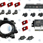 Genuine Audi OEM Retrofit Kit - OPS Parking Sensors – Front + Rear - Q3 F3