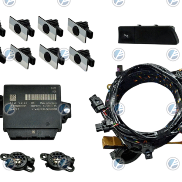 Genuine Audi OEM Retrofit Kit - OPS Parking Sensors – Front + Rear – Q3 8U