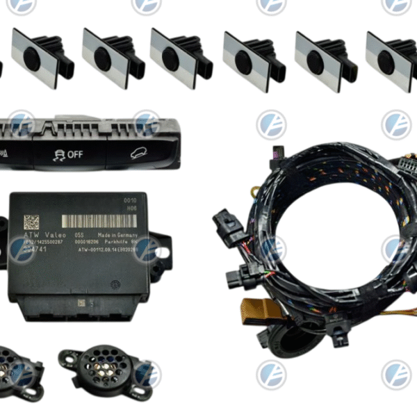 Genuine Audi OEM Retrofit Kit - OPS Parking Sensors – Front + Rear – Q5 8R