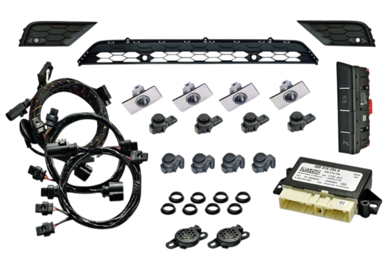 Genuine Volkswagen OEM Retrofit Kit – OPS Parking Sensors – Front ...