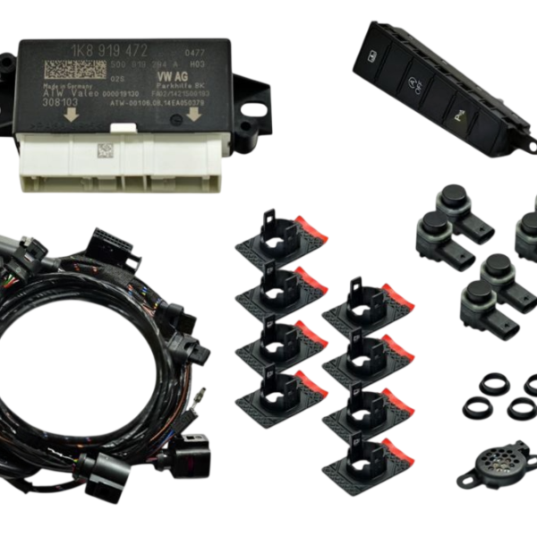 Genuine Volkswagen OEM Retrofit Kit - OPS Parking Sensors – Front Only – CC 3C