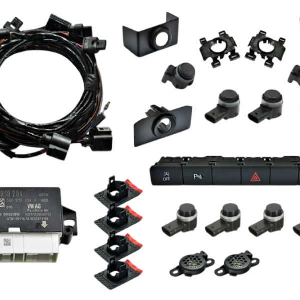 Genuine Volkswagen OEM Retrofit Kit - OPS Parking Sensors – Front + Rear – T-Cross C11 Facelift