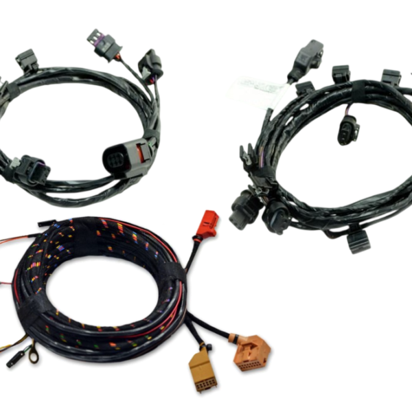 Genuine Volkswagen OEM Retrofit Kit - OPS Parking Sensors – Front + Rear – ( Wiring Harness ) – CC 3C