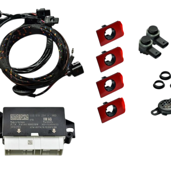 Genuine Volkswagen OEM Retrofit Kit - OPS Parking Sensors – Rear Only – Polo AW1