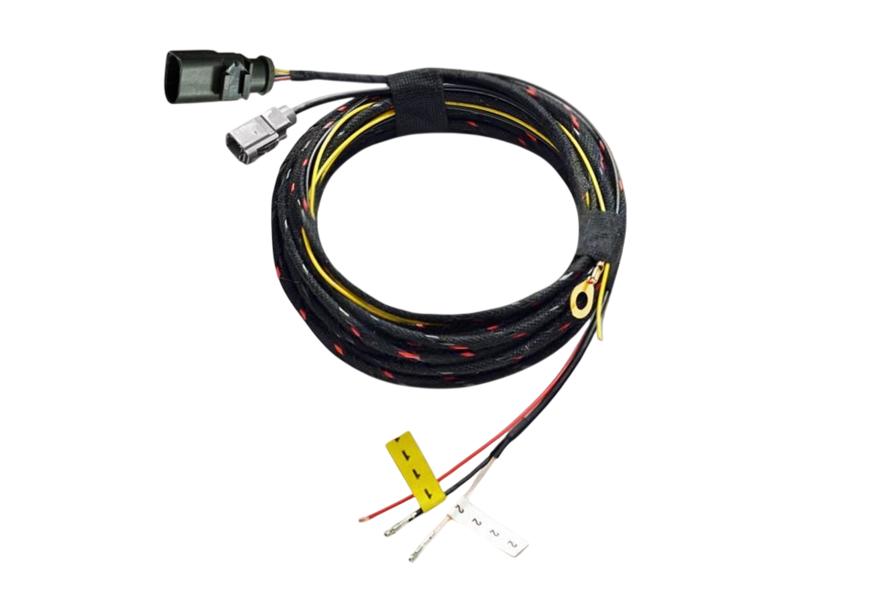 Genuine Volkswagen OEM Retrofit Kit - Rear View Camera (Low) – ( Wiring Harness ) – Polo AW1