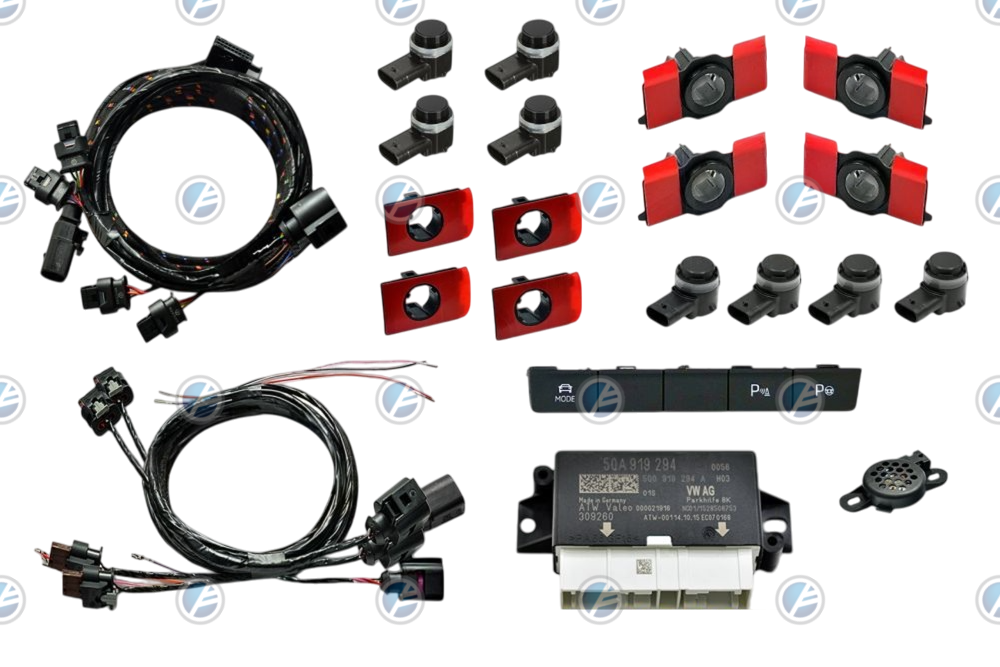 Genuine Skoda OEM Retrofit Kit – OPS Parking Sensors – Front Only ...