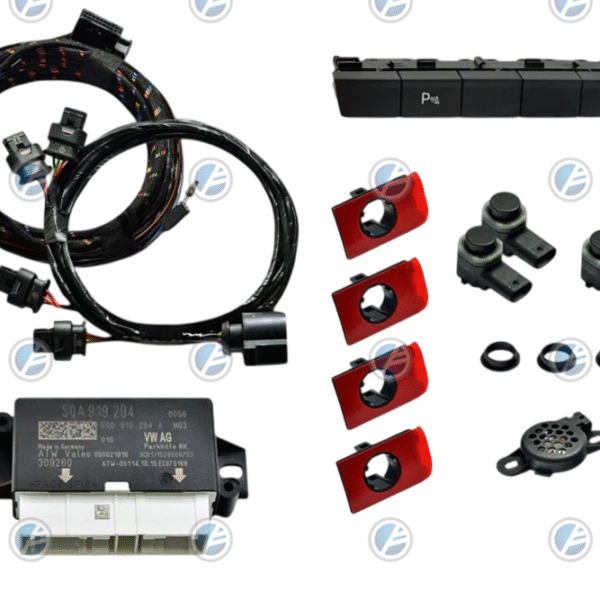 Genuine Skoda OEM Retrofit Kit – OPS Parking Sensors – Front Only – Octavia 5E Facelift