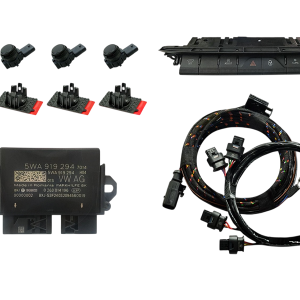 Genuine Skoda OEM Retrofit Kit - OPS Parking Sensors – Front Only – Octavia NX Lift