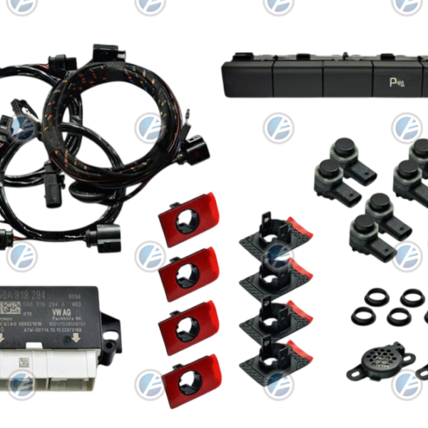 Genuine Skoda OEM Retrofit Kit – OPS Parking Sensors – Front + Rear – Octavia 5E Facelift