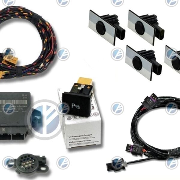 Genuine Volkswagen OEM Retrofit Kit - OPS Parking Sensors – Front Only – T5 7E/7H