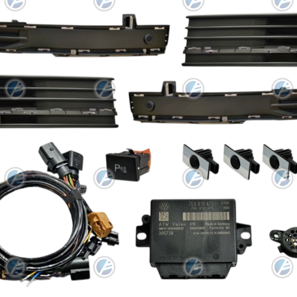 Genuine Volkswagen OEM Retrofit Kit - OPS Parking Sensors – Front + Rear without Fog Light – T6 SG