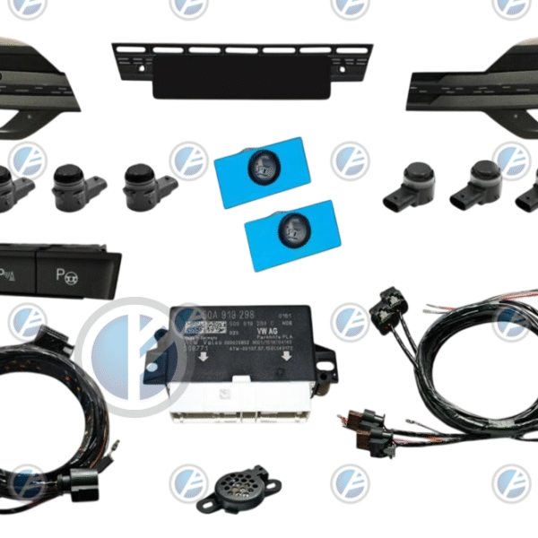 Genuine Volkswagen OEM Retrofit Kit - Park Assist + OPS Parking Sensors – Front - T6.1 SH