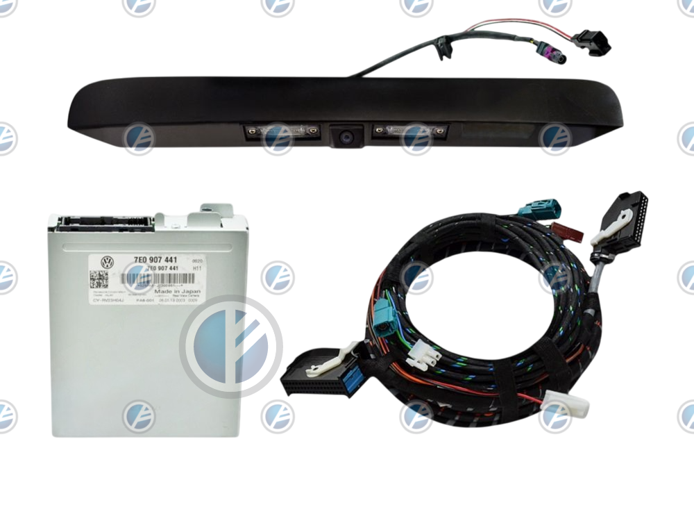 Genuine Volkswagen OEM Retrofit Kit – Rear View Camera (High) – Twin ...