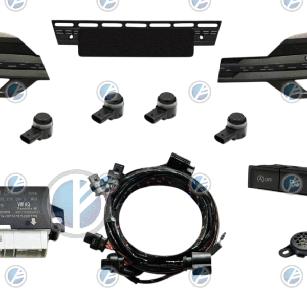 Genuine Volkswagen OEM Retrofit Kit – OPS Parking Sensors – Front Only with Fog Light – T6.1 SH