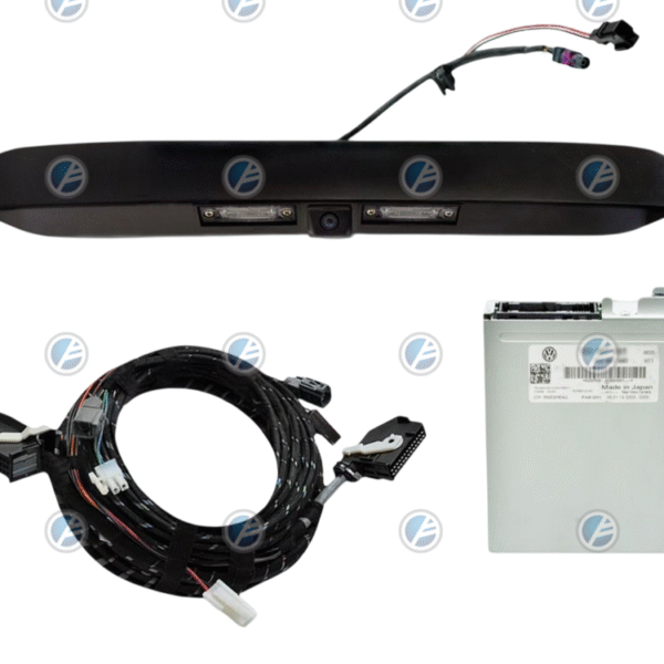 Genuine Volkswagen OEM Retrofit Kit – Rear View Camera (High) - Twin Barn Doors – Caddy 2K