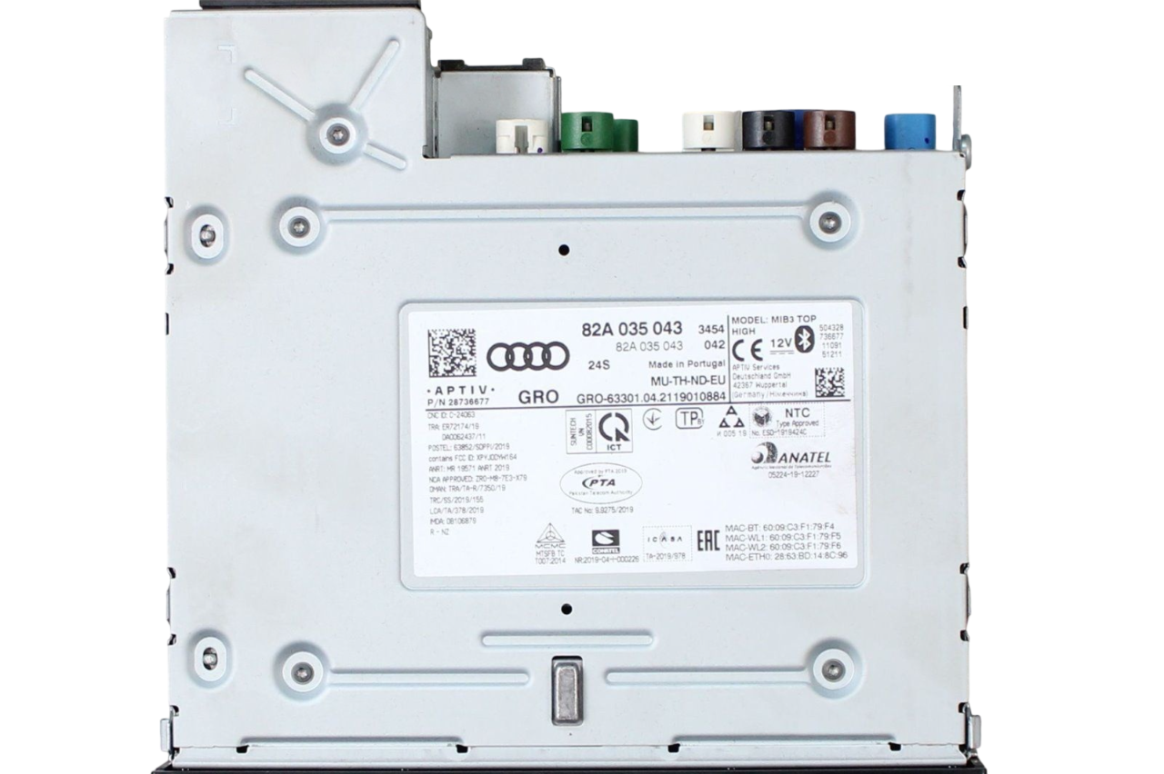 Genuine Audi OEM Retrofit Kit - MMI Navigation Unit - MIB3 - 82A035xxx