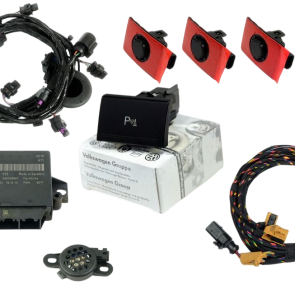 Genuine Volkswagen OEM Retrofit Kit - OPS Parking Sensors – Front Only – Amarok 2H