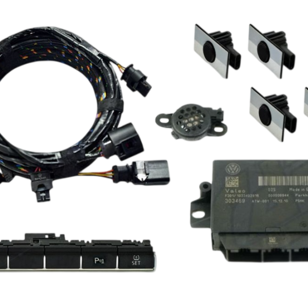 Genuine Volkswagen OEM Retrofit Kit - OPS Parking Sensors – Front Only – Touran 1K