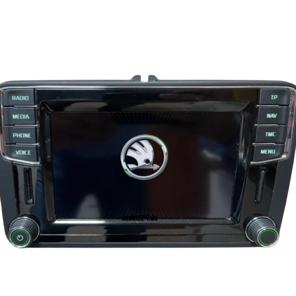 Genuine Skoda OEM Retrofit Kit - Amundsen Media PQ Navigation System
